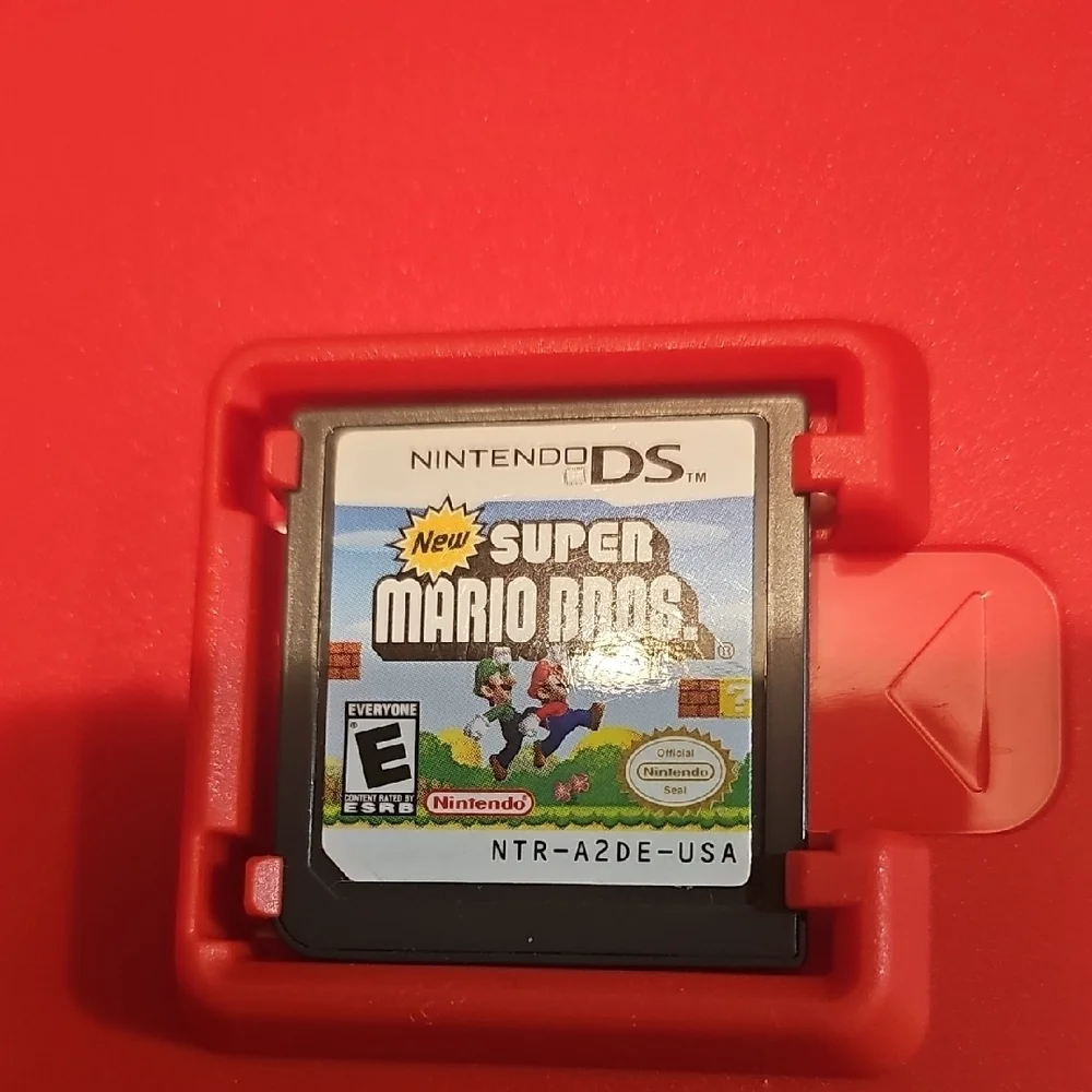 Nintendo Red New Super Mario Bros. Video Game